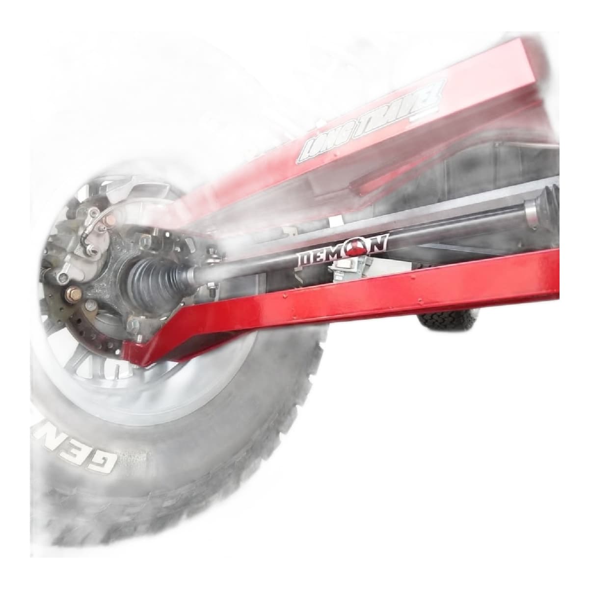 Demon Powersports Heavy-Duty Front Axle - Polaris Sportsman & Scrambler 1000 XP S