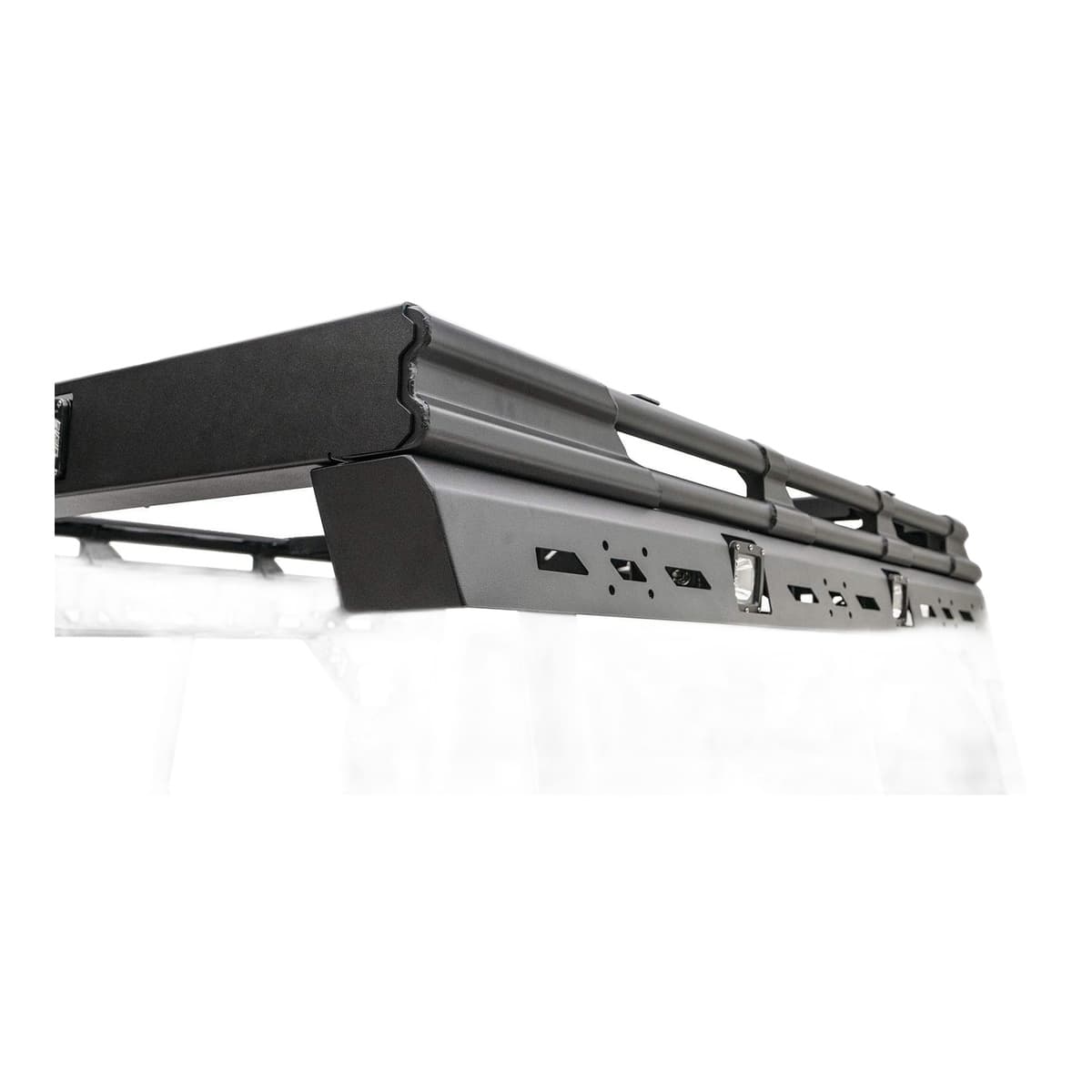 Fab Fours Gladiator (JT) Overland Bed Rack - Matte Black