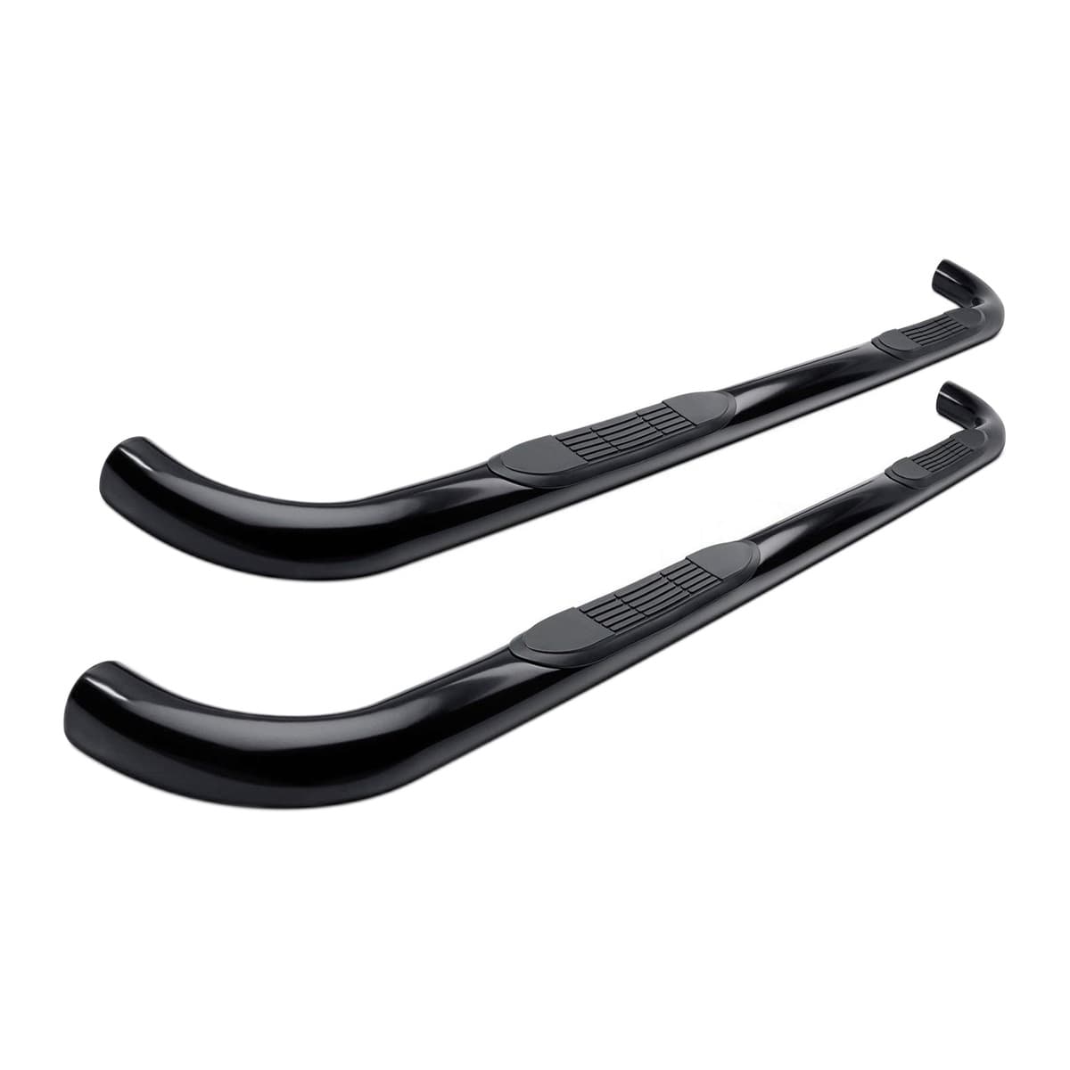 Steelcraft 3" Round Nerf Bars, Black - 1995-1999 Chevy Tahoe & GMC Yukon 4-Door