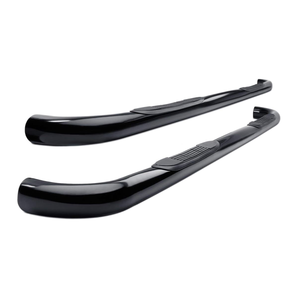 Steelcraft 3" Round Nerf Bars, Black - 1995-1999 Chevy Tahoe & GMC Yukon 4-Door