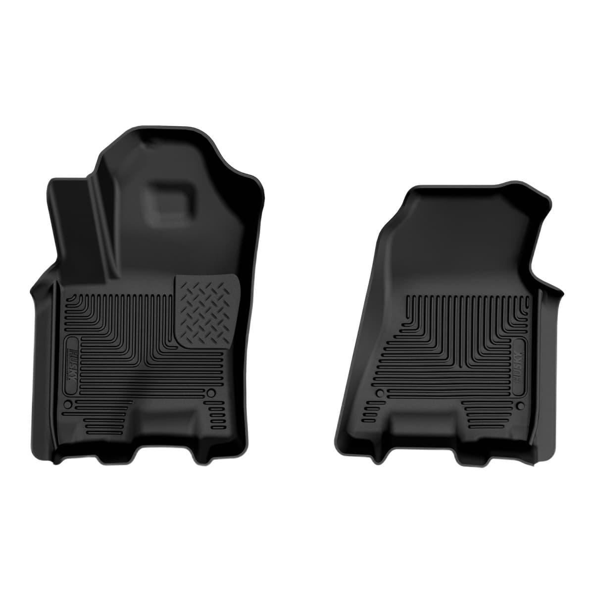 Husky Liners WeatherBeater Front Floor Liners | 2025-2026 Ram 1500 Crew Cab & Quad Cab Only, Black