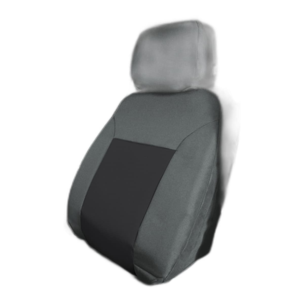 Covercraft Endura PrecisionFit Custom Seat Covers | Front Row, 2019-2026 Ram 2500/3500/4500/5500, Black/Charcoal