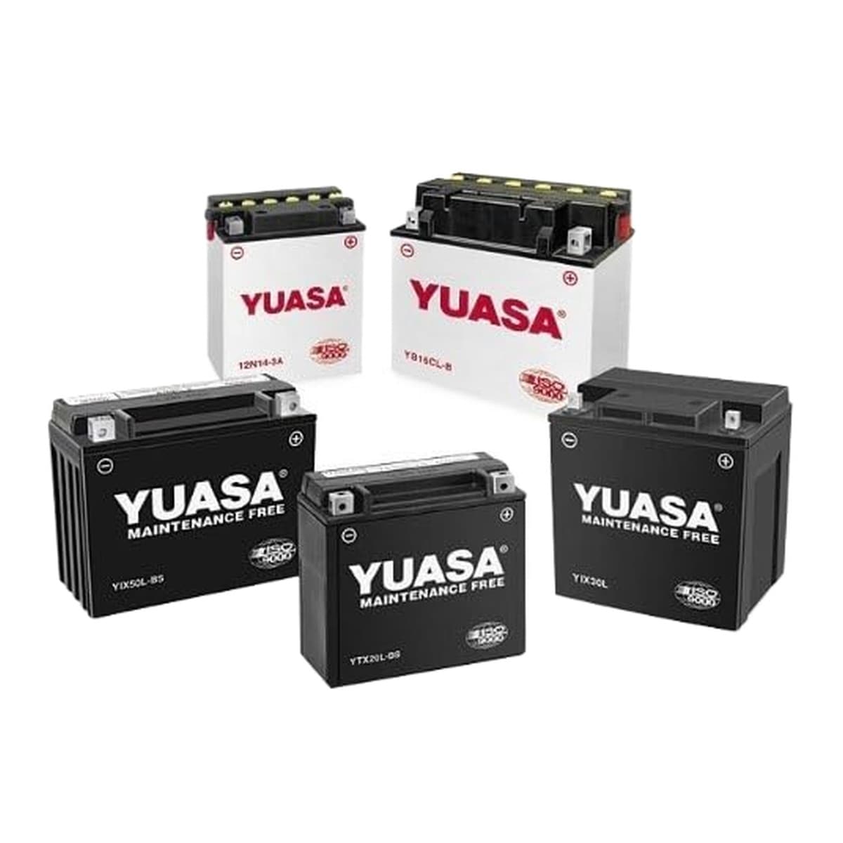 Yuasa YUAM72Z14 YTZ14S 12V High-Performance Factory-Activated AGM Battery