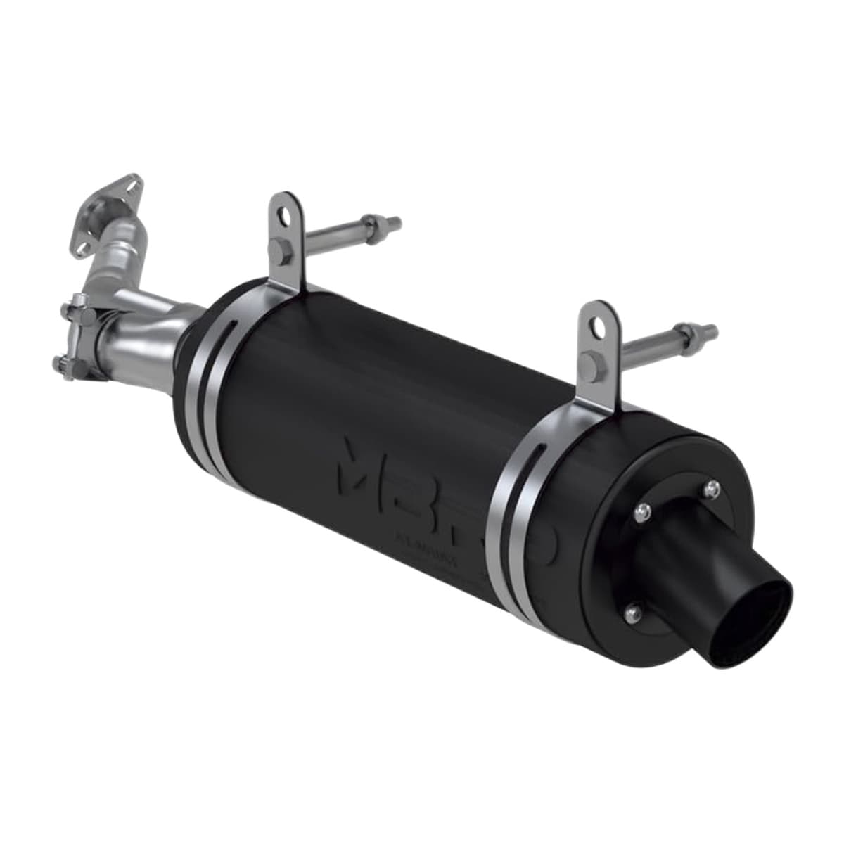 MBRP Performance Series Slip-On Exhaust with Muffler - Kawasaki Brute Force 650i