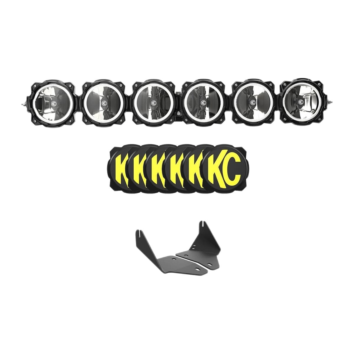 KC HiLiTES 39" Pro6 Gravity LED 6-Light Bar Kit for Polaris RZR Turbo R / Pro XP / Pro S