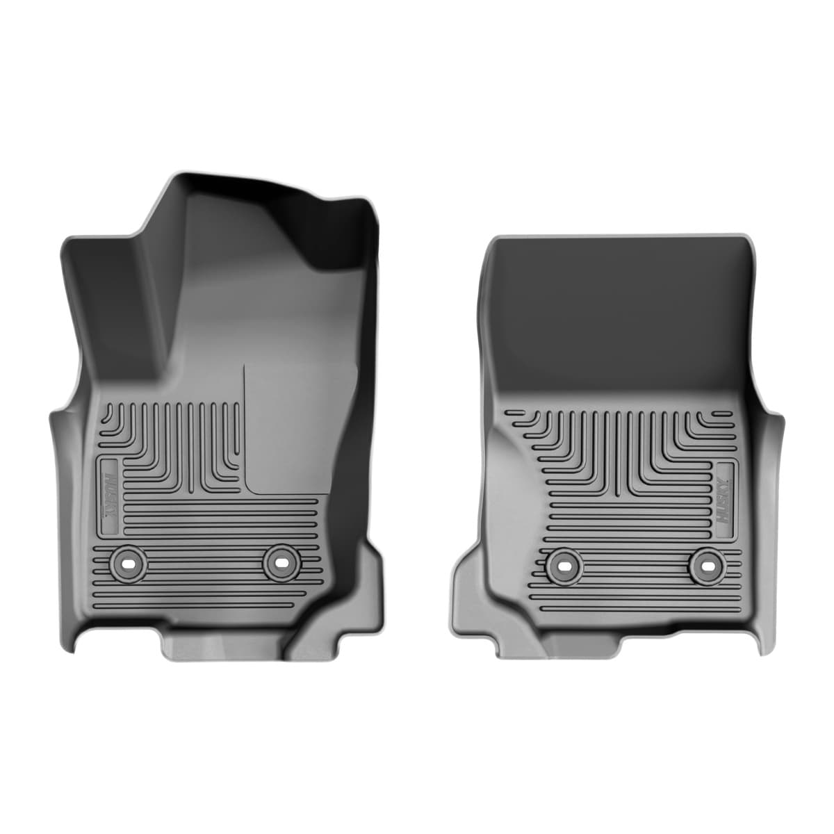 Husky Liners WeatherBeater Front Floor Liners | 2025-2026 Toyota 4Runner, Black
