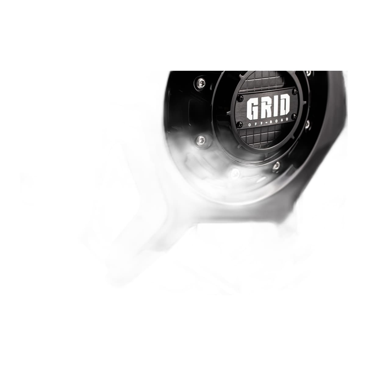 Grid Off-Road GD14 Wheel | 22x12.0, 5x150, -44mm Offset, Gloss Black / Milled