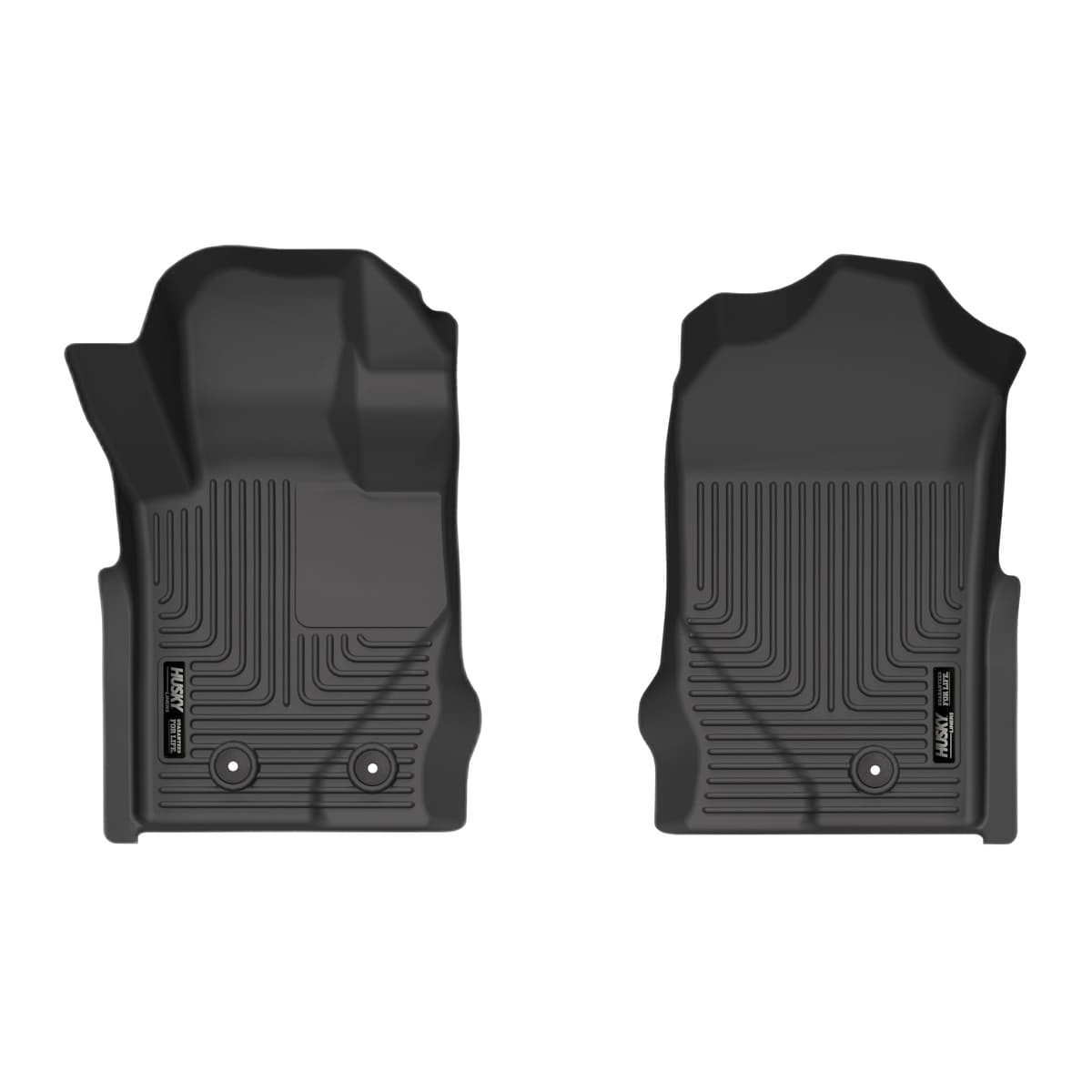 Husky Liners WeatherBeater Front Floor Liner | 2021-2026 Ford Bronco (4-Door), Black