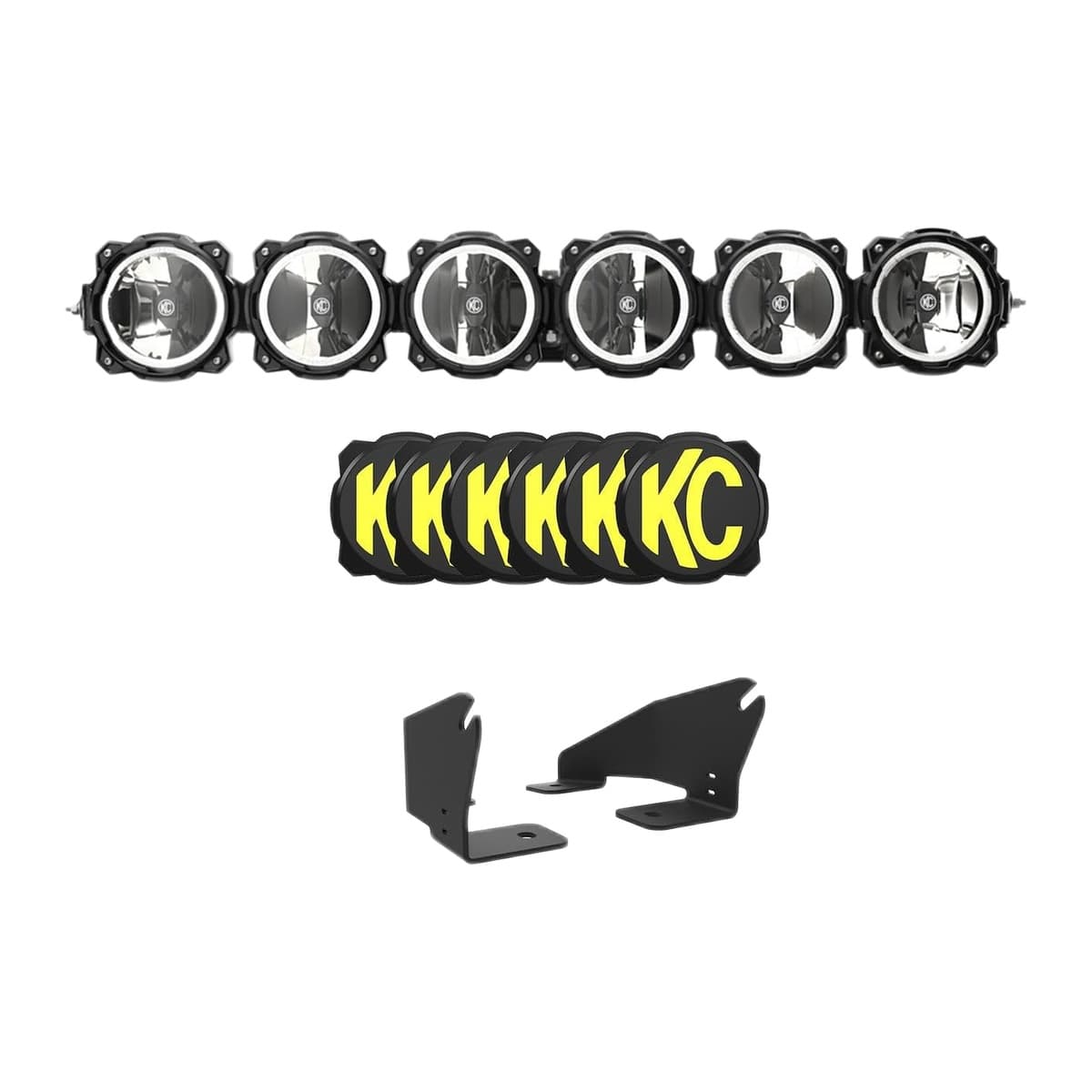 KC HiLiTES 39" Pro6 Gravity LED 6-Light Bar Kit for Polaris RZR Pro R