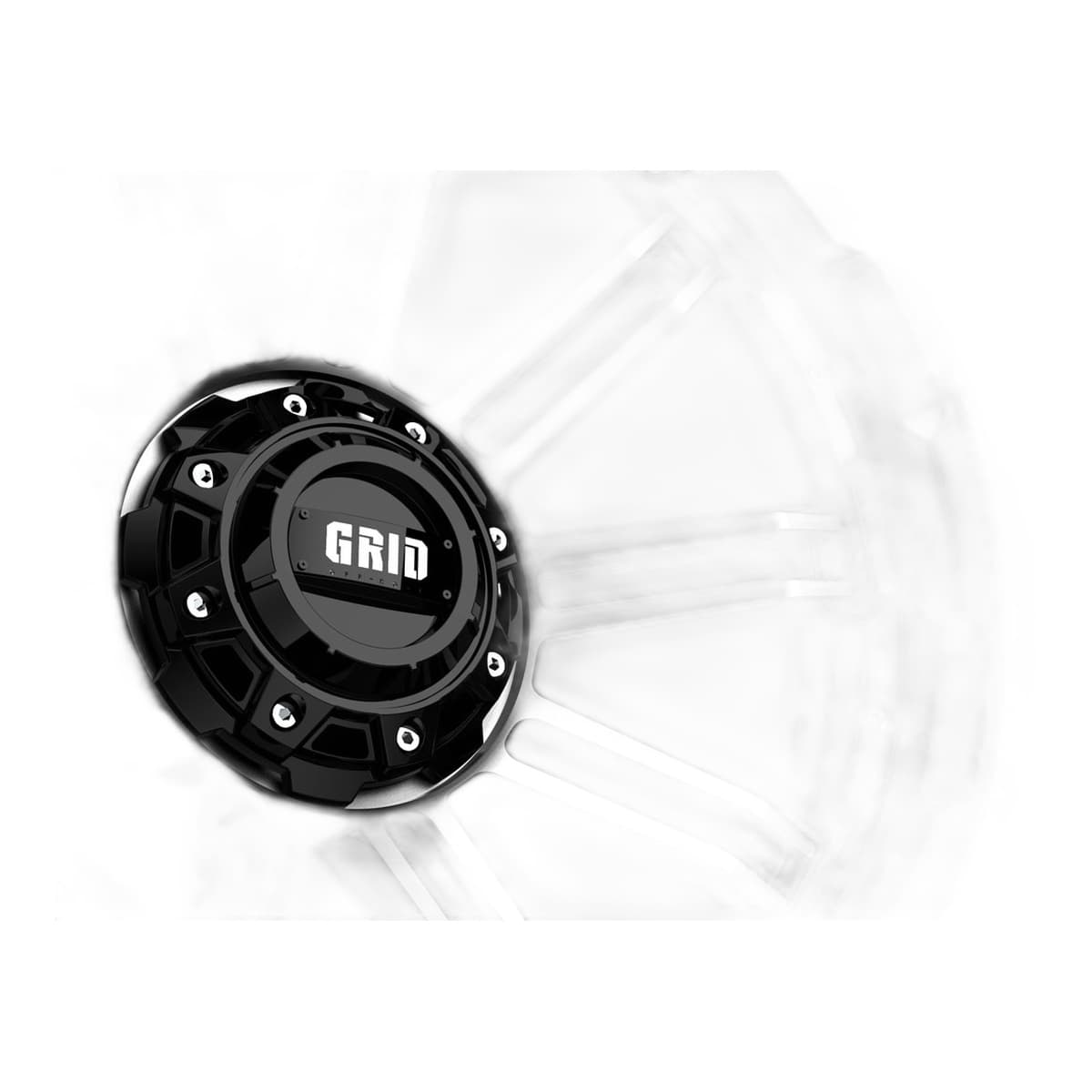 Grid Off-Road GD18 Wheel | 20x9.0, 5x127/139.7, 0mm Offset, Gloss Black Machined
