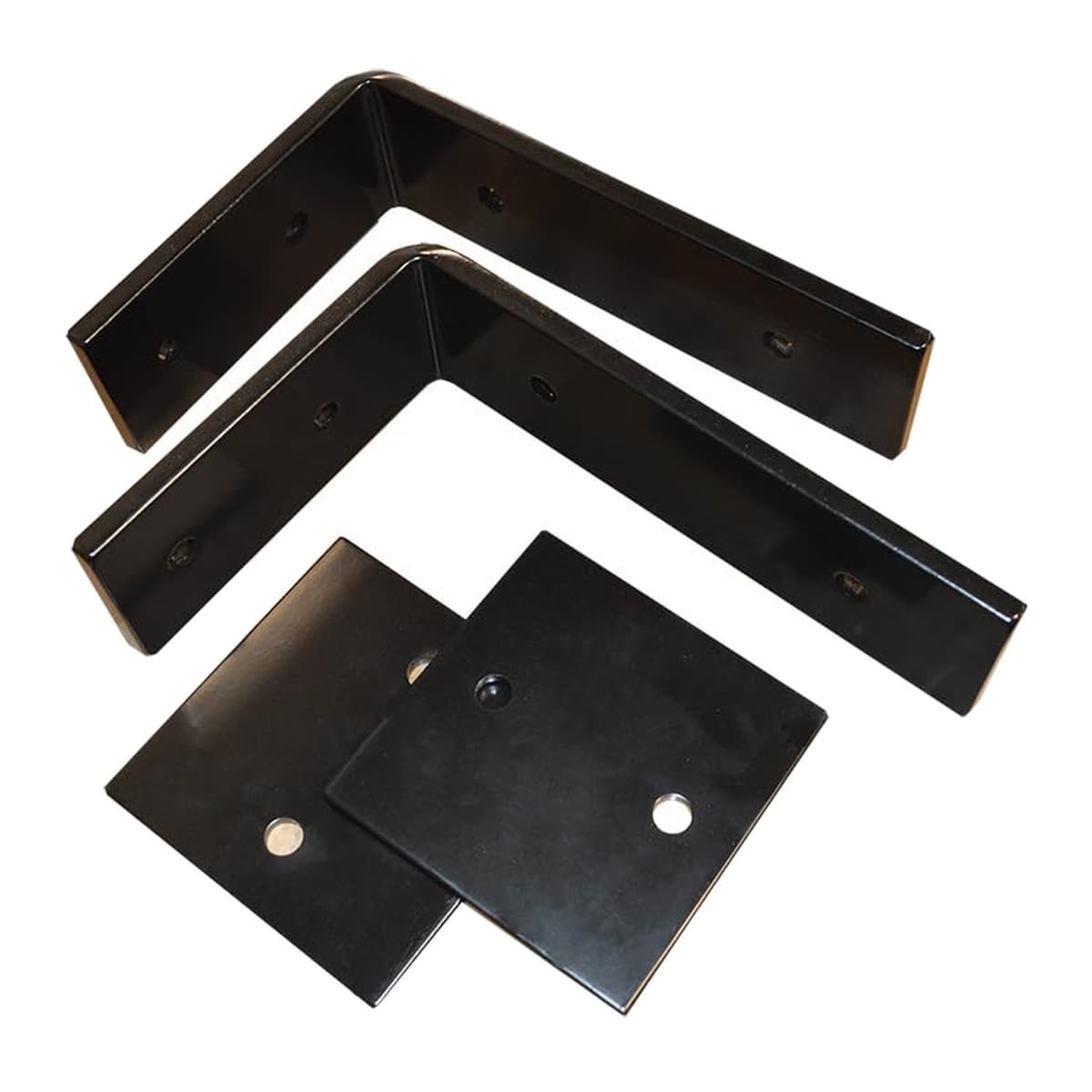 Cattleman Light Bar Mounting Kit | Roof Mount, One Light Bar, Painted Black