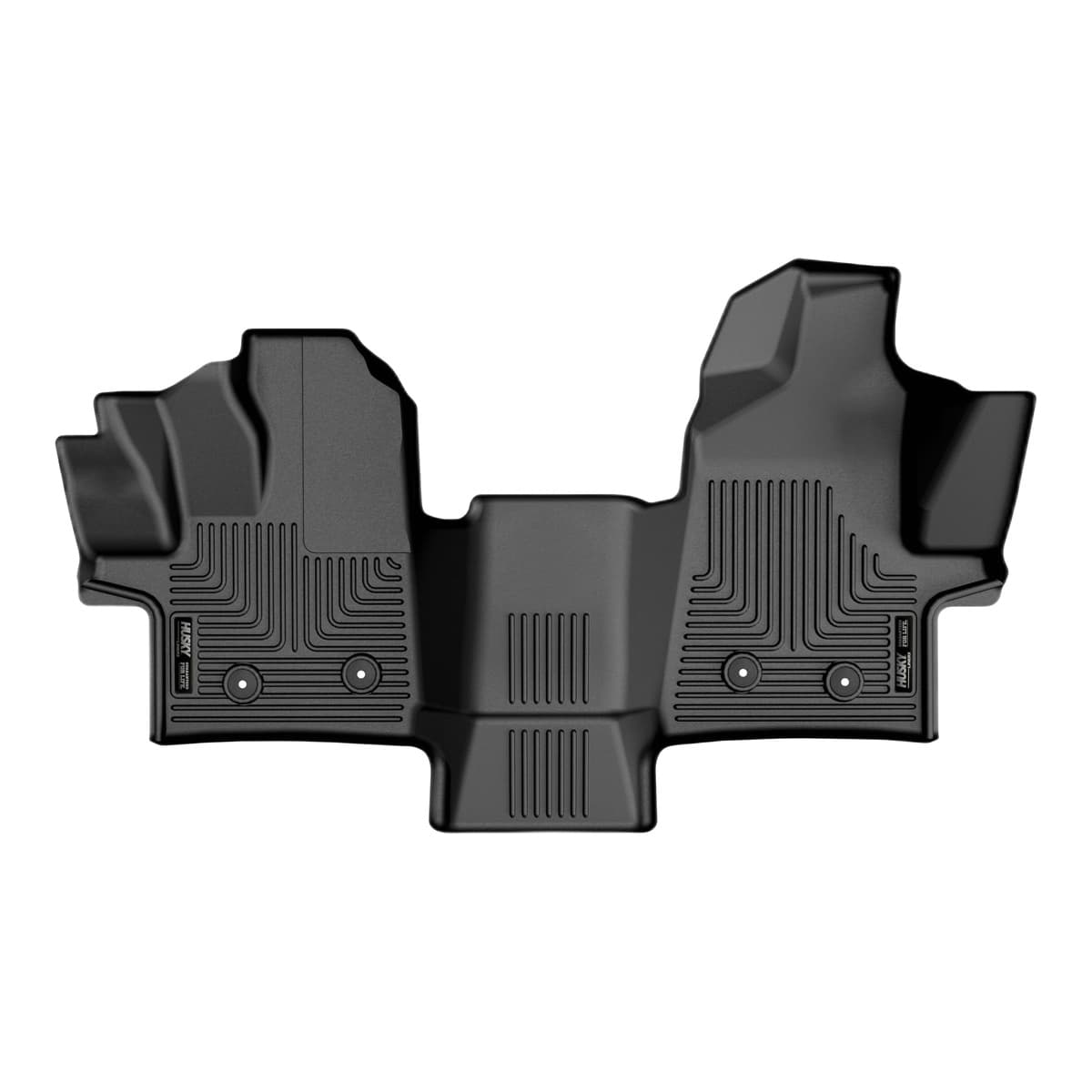 Husky Liners WeatherBeater Front Floor Liner | 2022-2024 Ford Transit, All Models with Vinyl Floors, Full Coverage 1-Piece Black