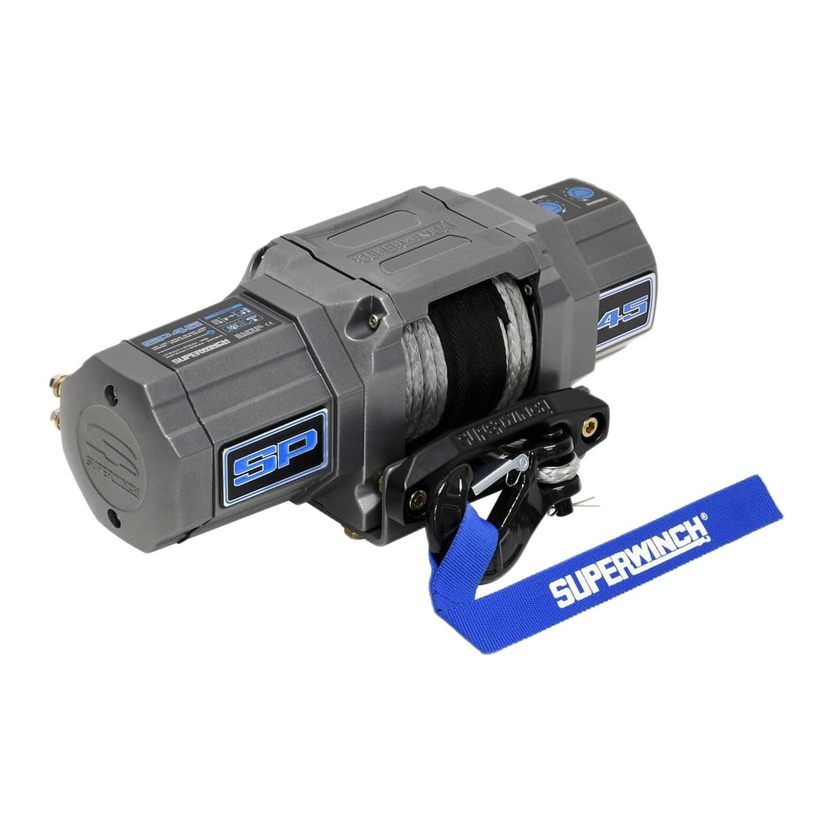 Superwinch SP 45SR Powersports Winch, 4500 lb, Synthetic Rope (1145250)