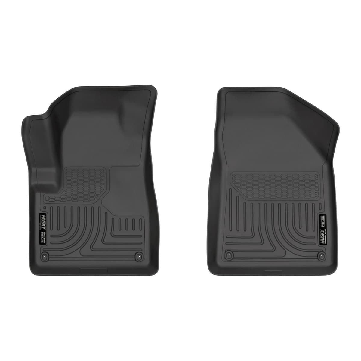 Husky Liners WeatherBeater Front Floor Liner | 2014-2015 Jeep Cherokee, Black